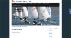 Desktop Screenshot of knysnayachtclub.com